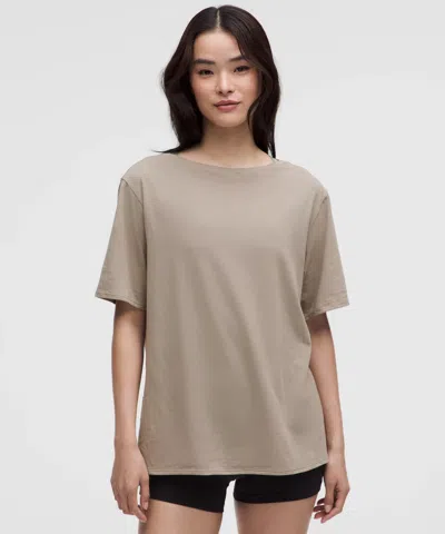 Lululemon Relaxed-fit Boatneck T-shirt