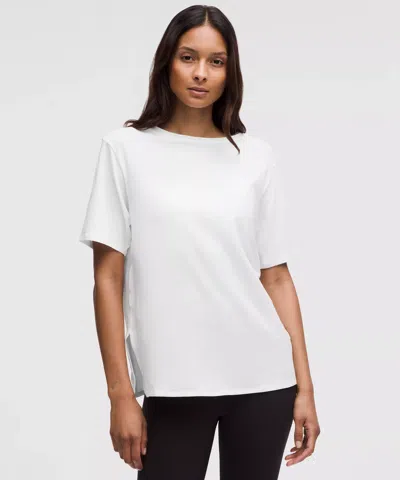 Lululemon Relaxed-fit Boatneck T-shirt