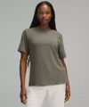 Lululemon Relaxed-fit Boatneck T-shirt In Green