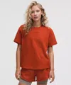 Lululemon Relaxed-fit Cotton Jersey T-shirt