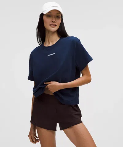 Lululemon Relaxed-fit Cotton Jersey T-shirt
