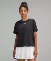 Lululemon Relaxed-fit Cotton Jersey T-shirt Graphic In Black