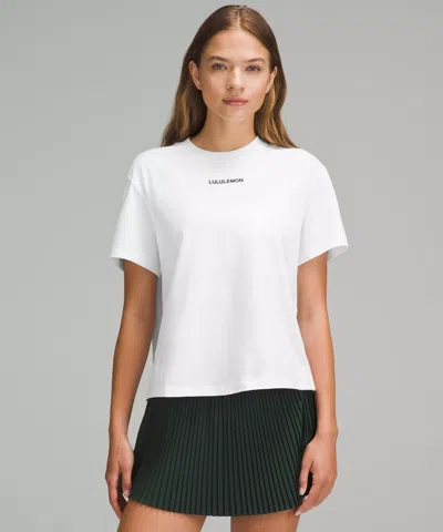 Lululemon Relaxed-fit Cotton Jersey T-shirt Graphic