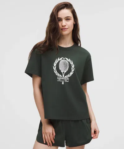 Lululemon Relaxed-fit Cotton T-shirt In Black