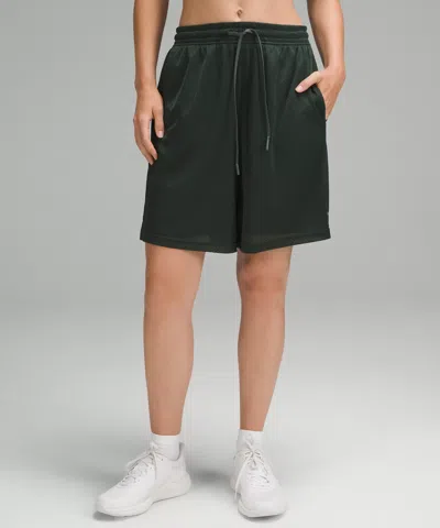 Lululemon Relaxed-fit Mesh Training Shorts 8" In Green