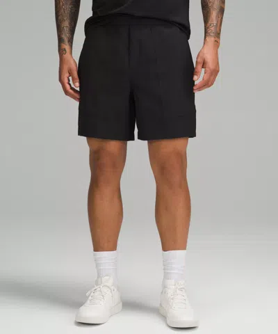 Lululemon Relaxed-fit Pull-on Shorts 7" Light Woven In Black