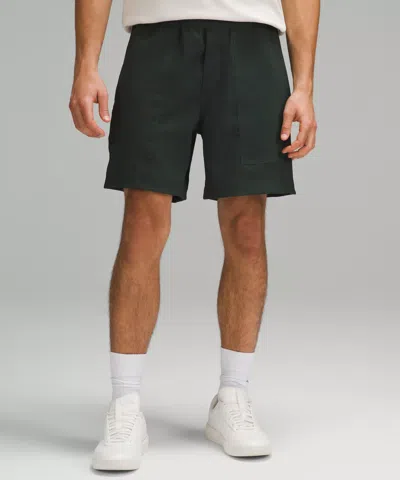 Lululemon Relaxed-fit Pull-on Shorts 7" Light Woven In Green