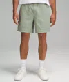 Lululemon Relaxed-fit Pull-on Shorts 7" Light Woven In Green