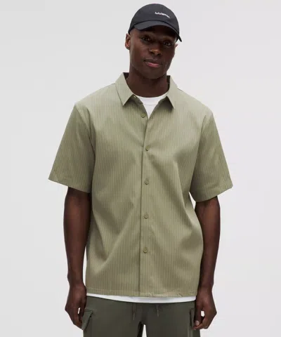 Lululemon Relaxed-fit Short-sleeve Button Up Shirt