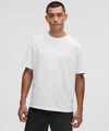 Lululemon Relaxed-fit Training Short-sleeve Shirt In White