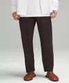 Lululemon Relaxed-tapered Smooth Twill Trouser In Brown