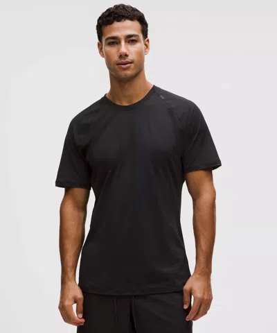 Lululemon Uv-protective Short-sleeve Shirt In Black