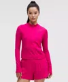 Lululemon Rest Less Cropped Half Zip