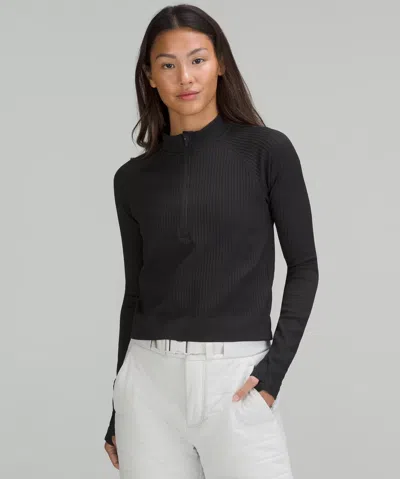 Lululemon Rest Less Cropped Half Zip