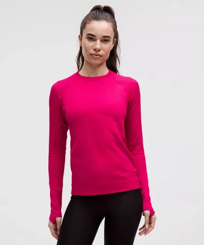 Lululemon Rest Less Pullover In Pink