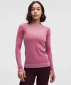 Lululemon Rest Less Pullover In Purple
