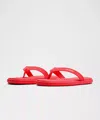 Lululemon Restfeel Flip-flop In Pink