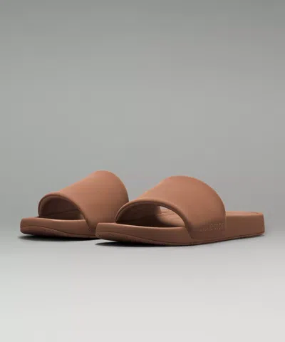 Lululemon Restfeel Slide In Burgundy