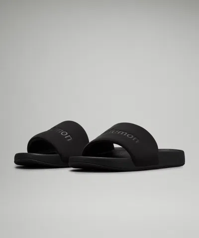 Lululemon Restfeel Slide Graphic In Black