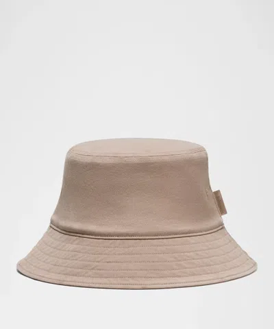Lululemon Reversible Cotton Bucket Hat In Brown