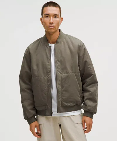 Lululemon Reversible Insulated Bomber Jacket In Green
