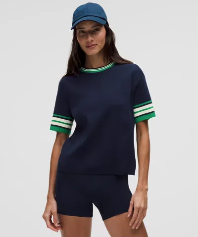 Lululemon Ribbed Cotton Tipped T-shirt