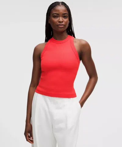 Lululemon Ribbed Heavyweight Cotton Racerback Tank Top
