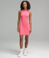 Lululemon Ribbed Softstreme Slim-fit Tank Dress In Pink