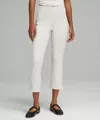Lululemon Ribbed Softstreme Zip-leg High-rise Cropped Pant 25"
