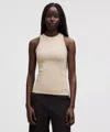Lululemon Ribbed Stretch-cotton Tank Top Slnsh Collection