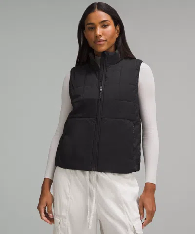 Lululemon Route Ready Lightweight Insulated Vest In Black