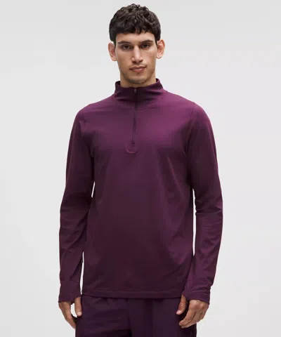 Lululemon Rulu Fleece Half-zip Long-sleeve Shirt