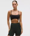 Lululemon Satin Spaghetti-strap Yoga Bra