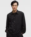 Lululemon Satin Stripe Coaches Jacket In Black