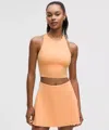 Lululemon Scallop-hem High-neck Tennis Tank Top