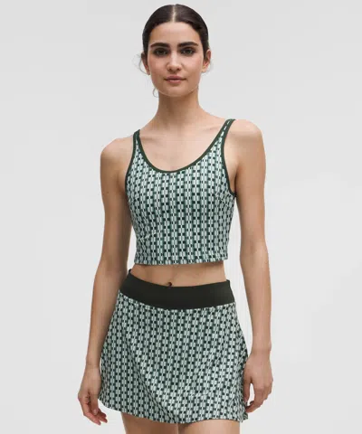 Lululemon Scoop-neck Cutout Tennis Tank Top Medium Support, B/c Cup