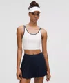 Lululemon Scoop-neck Cutout Tennis Tank Top Medium Support, B/c Cup