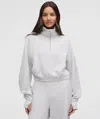Lululemon Scuba Cropped Funnel-neck Half Zip