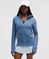 Lululemon Scuba Full-zip Hoodie In Blue