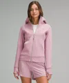 Lululemon Scuba Full-zip Hoodie In Pink