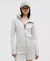 Lululemon Scuba Full-zip Hoodie In Gray