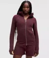 Lululemon Scuba Full-zip Hoodie In Purple