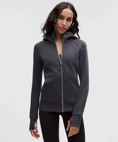 Lululemon Scuba Full-zip Hoodie In Black