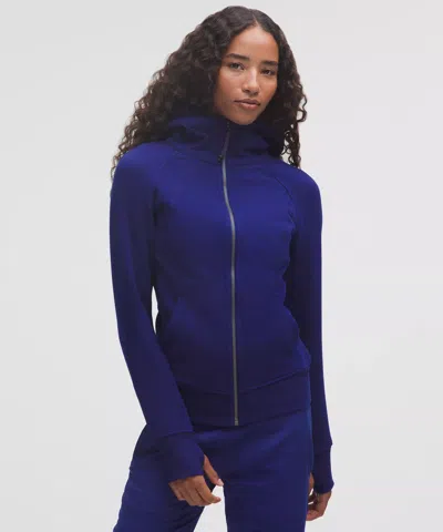 Lululemon Scuba Full-zip Hoodie In Blue