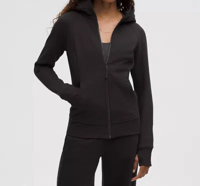 LULULEMON SCUBA FULL ZIP HOODIE IN BLACK