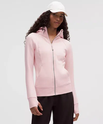 Lululemon Scuba Full-zip Hoodie In Pink