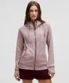 Lululemon Scuba Full-zip Hoodie Plush In Pink