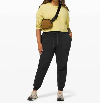 Lululemon Scuba High Rise Jogger In Black