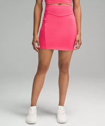 Lululemon Scuba High-rise Mini Skirt In Pink