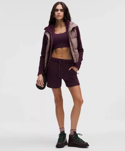 Lululemon Scuba High-rise Short 5" In Purple